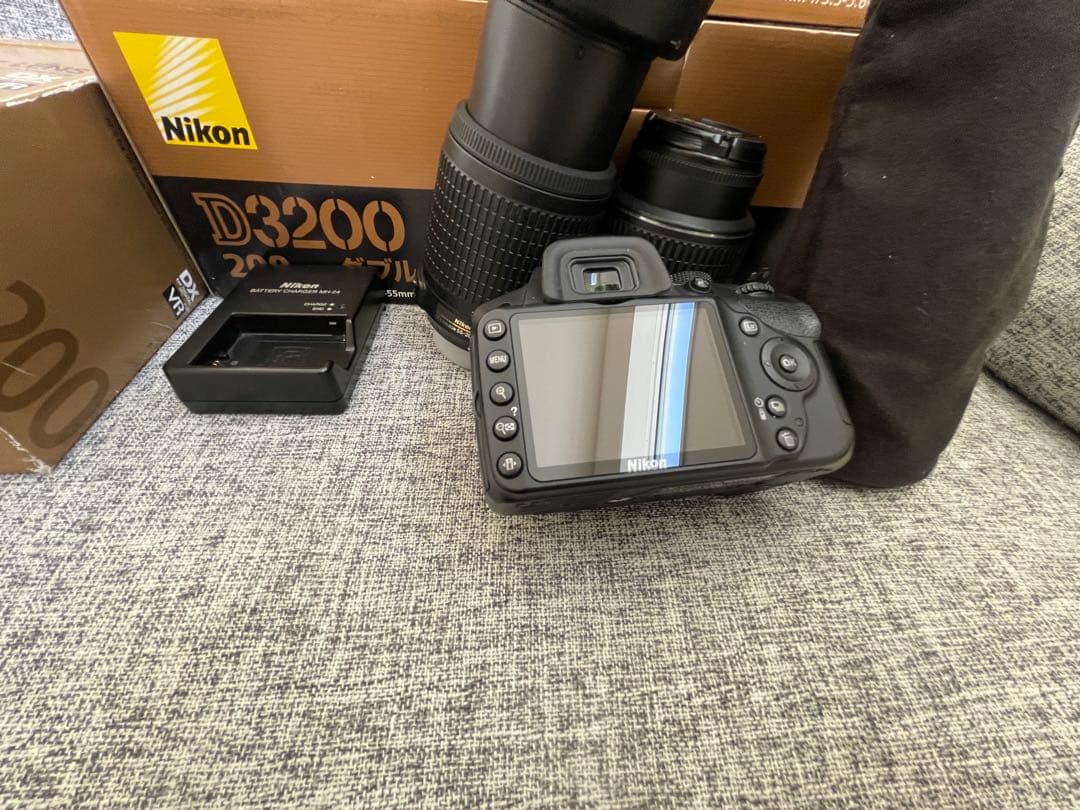 Nikon D3200 ダブルズームキット ブラック