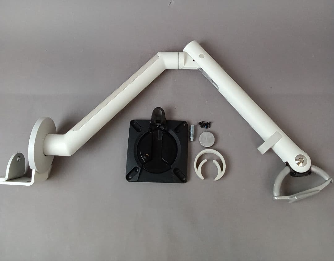 モニターアーム クランプ式 ホワイトCBS/ No.152