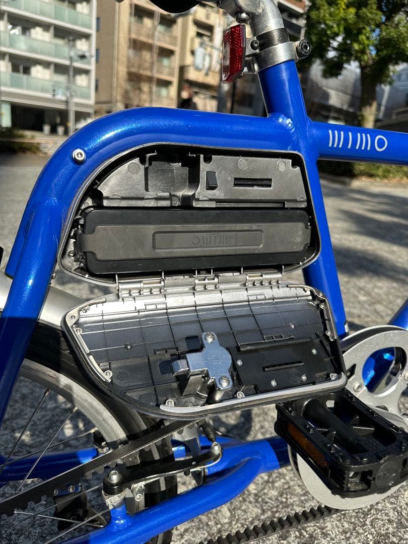 WIMO美品　電動自転車 COOZY 2022年ナイトブルー 20インチ明日まで