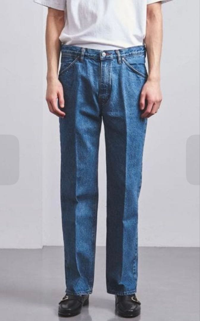 UNITED ARROWS ロデオストレートデニム ライトブルー Lサイズ