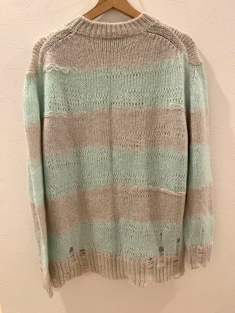 Acne Studios ダメージボーダーニット　セーター　未使用