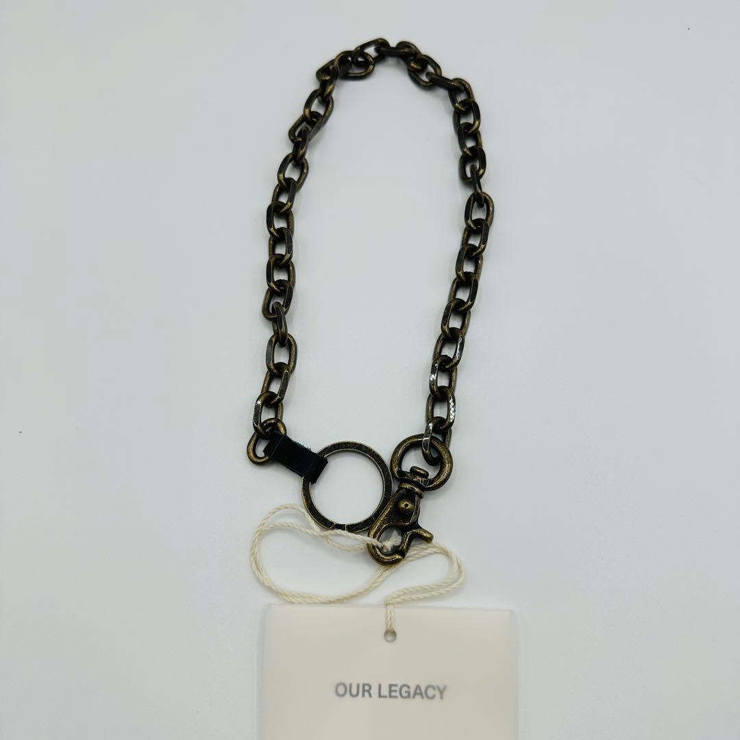 Our Legacy Ladon アワーレガシー ネックレス ローズ着用 金色