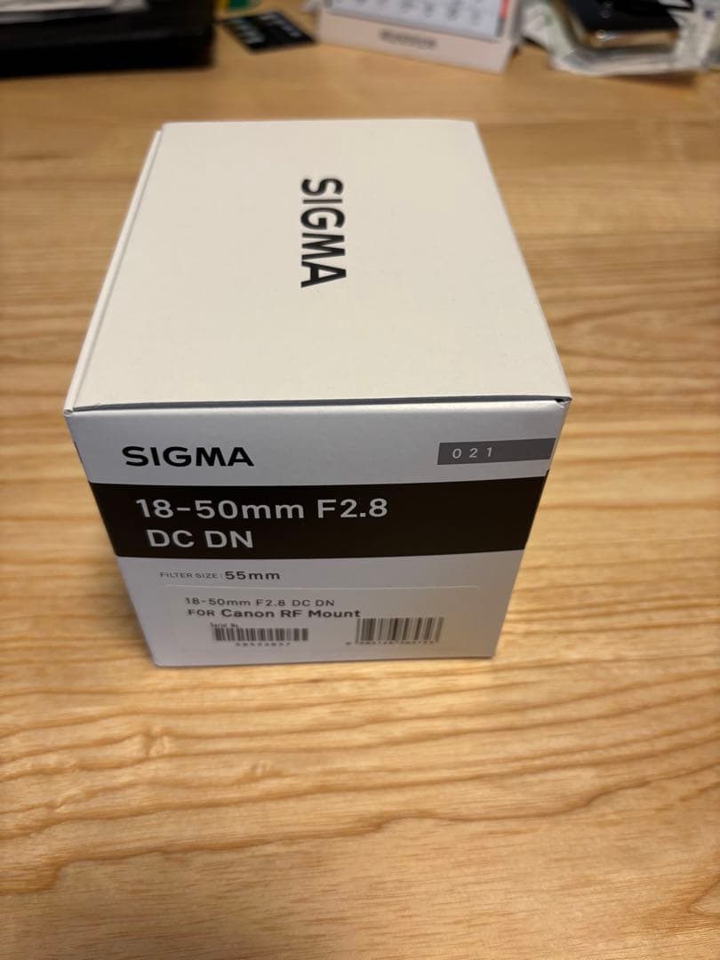 シグマ 18-50mm F2.8 DC DN キャノン RF-S 新品未開封