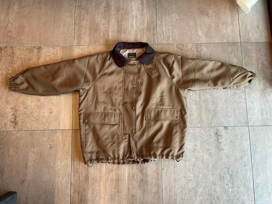 kinoko.さん×GLR ガンクラブチェック柄ファイヤーマンコートユニセックス