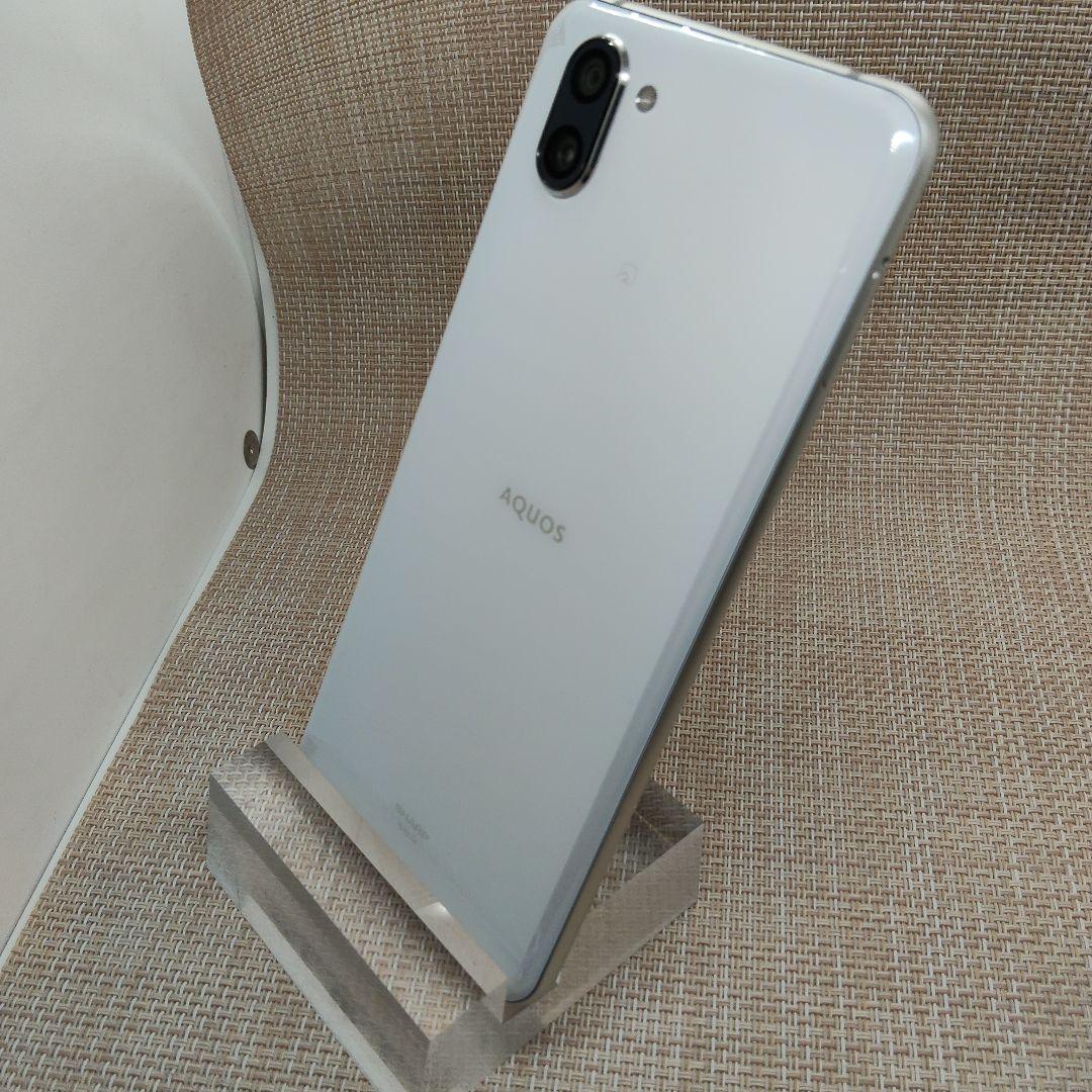 SHARP AQUOS R3 SHV44 プラチナホワイト 美品
