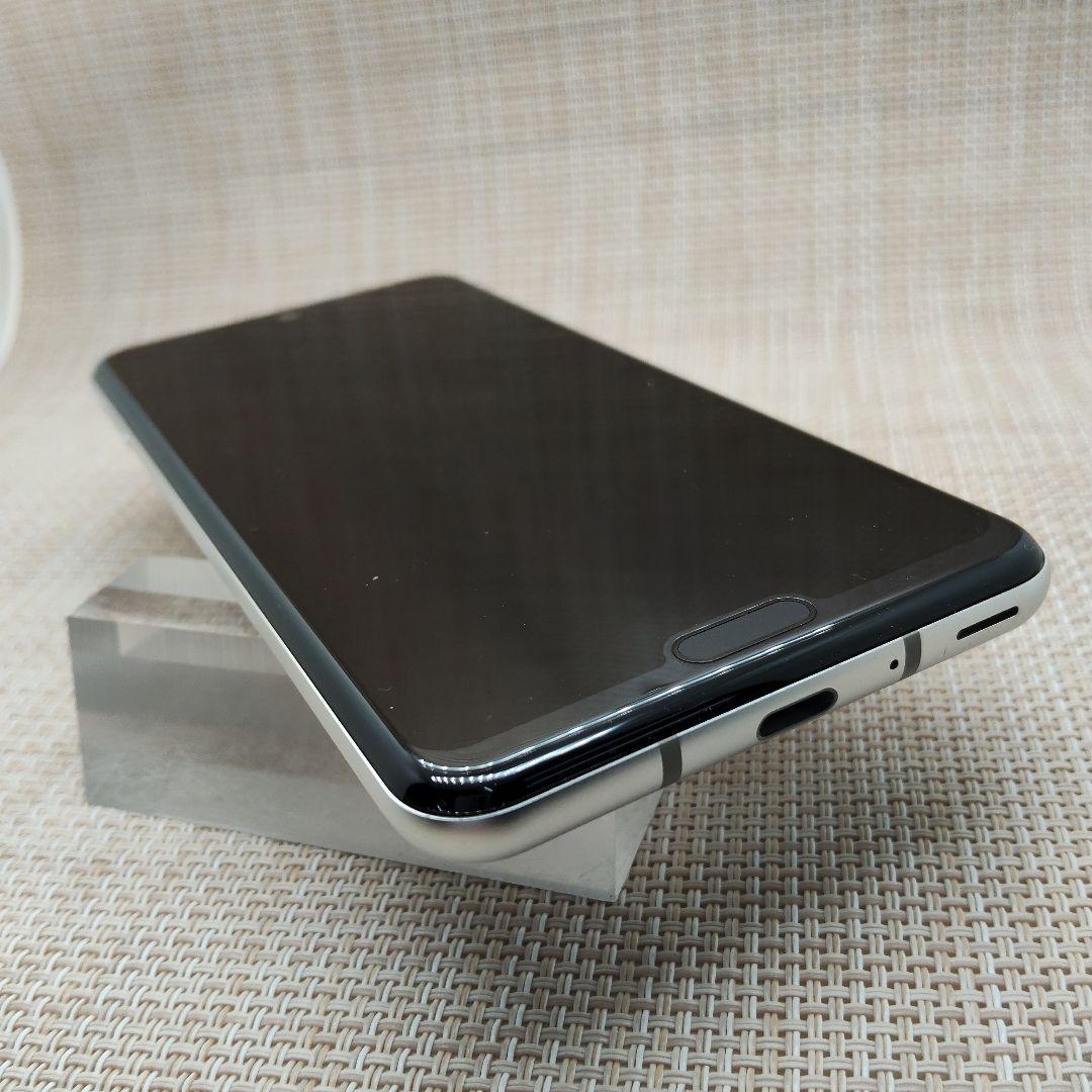 SHARP AQUOS R3 SHV44 プラチナホワイト 美品