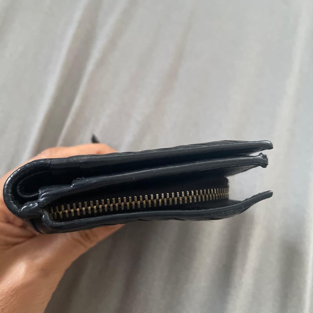 BOTTEGAVENETA ボッテガヴェネタ　長財布　イントレチャート　黒