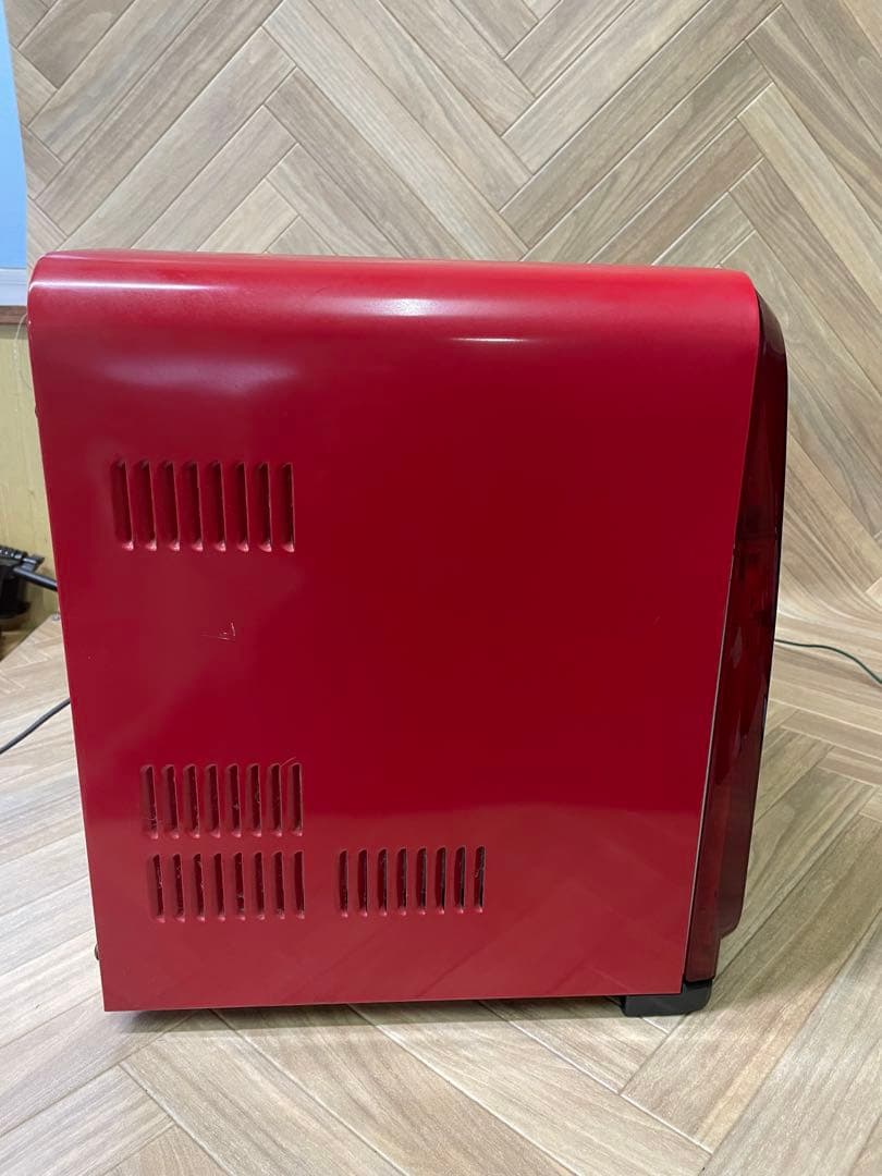 【レトロ電子レンジ】SHARP RE-HP1 スケルトンレッド