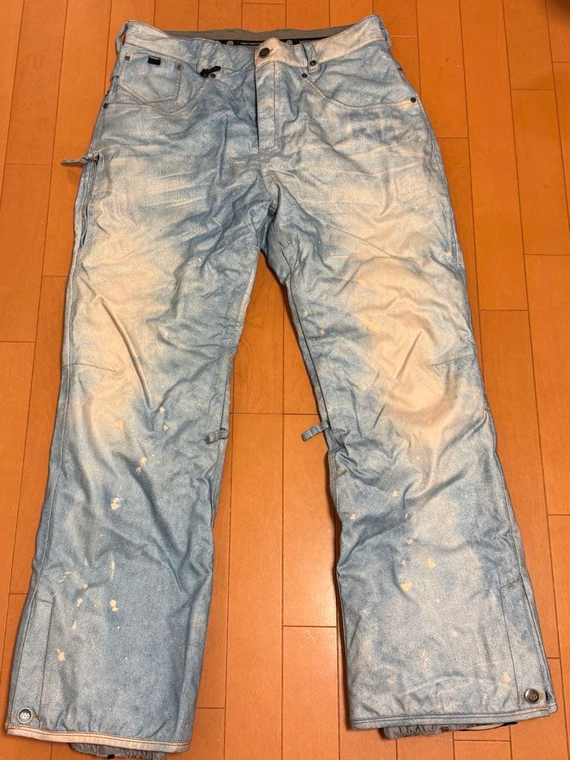 貴重！686 スノーボードパンツ ライトブルー 限定版 XL