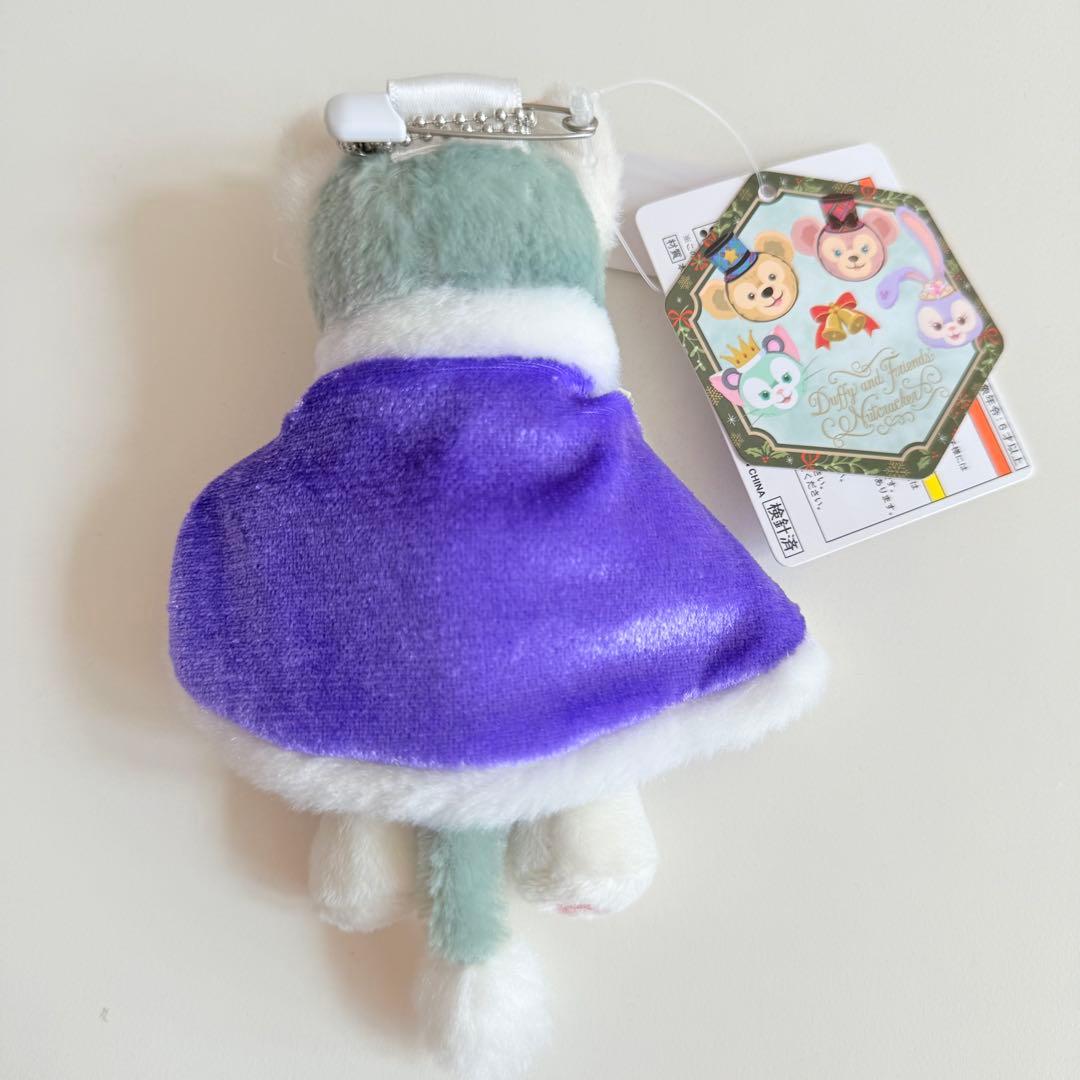 【タグ付き】ダッフィー　くるみ割り人形 2017 ぬいぐるみバッジ