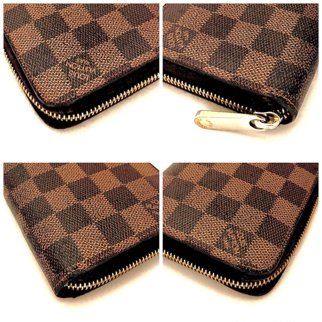 ❗️美品❗️ルイヴィトン ダミエ ラウンドファスナー　ジッピーウォレット　付属品なし