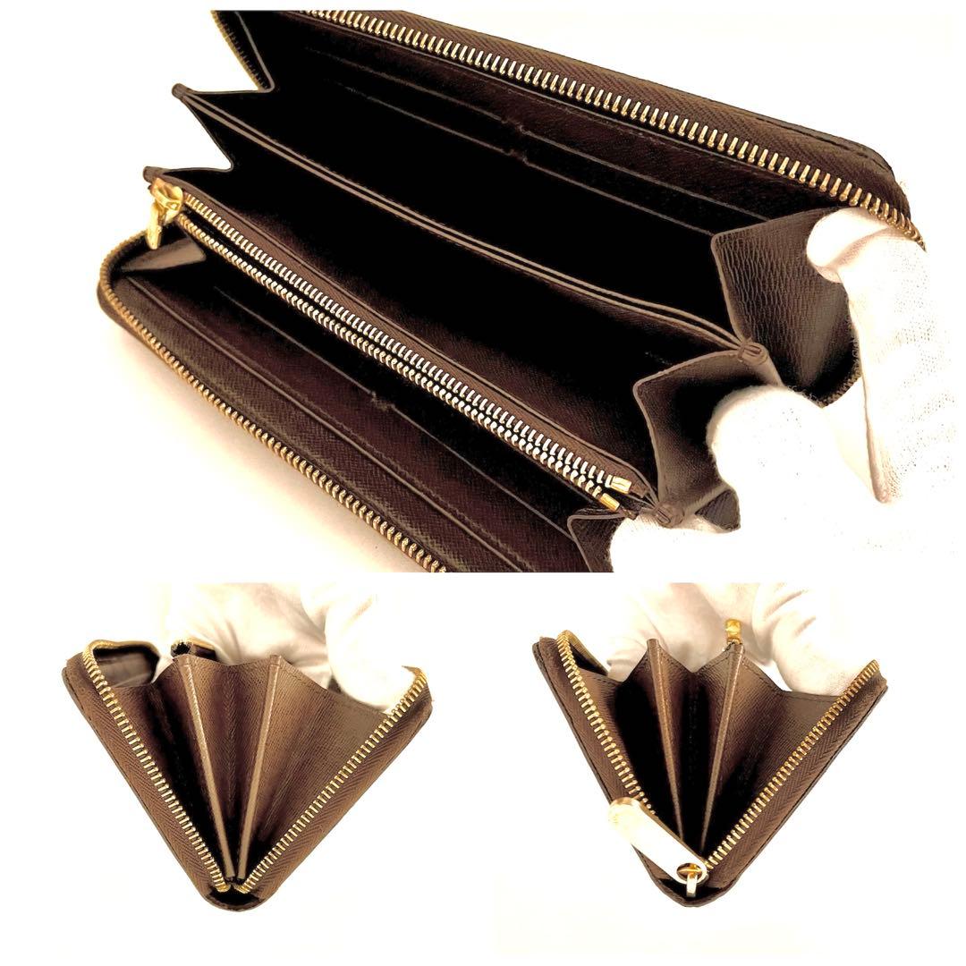❗️美品❗️ルイヴィトン ダミエ ラウンドファスナー　ジッピーウォレット　付属品なし