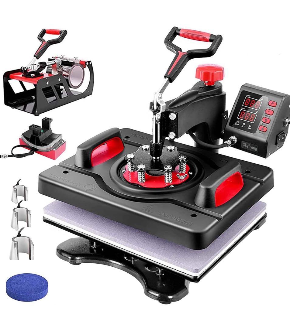 ヒートプレスマシンコンボ 「8in1熱転写プレス スイングアウェイ デジタル昇華