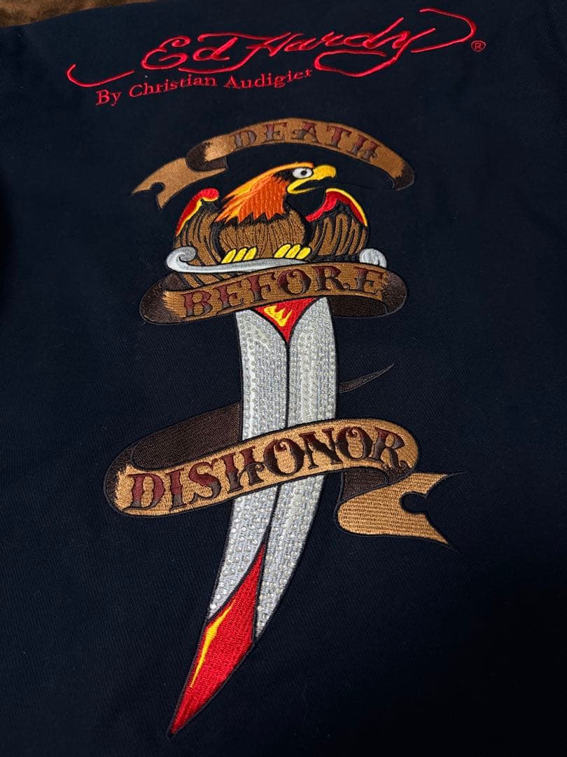 EdHardy テーラードジャケット スカル 日本限定スカジャン vintage