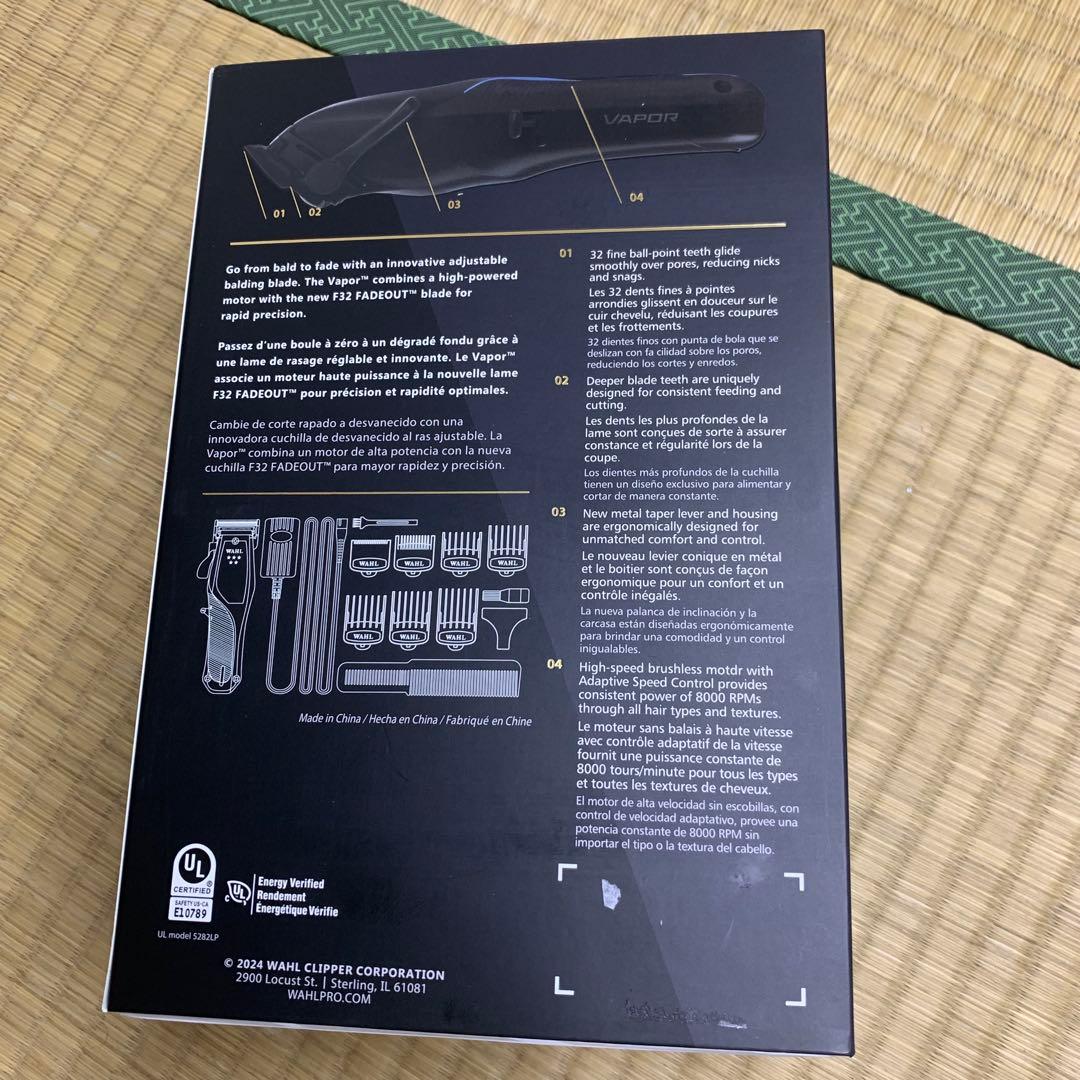 WAHL 5Star Vapor コードレスバリカン ウォール