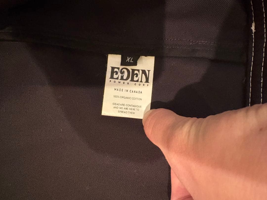 eden power corp （ジップアップジャケット）