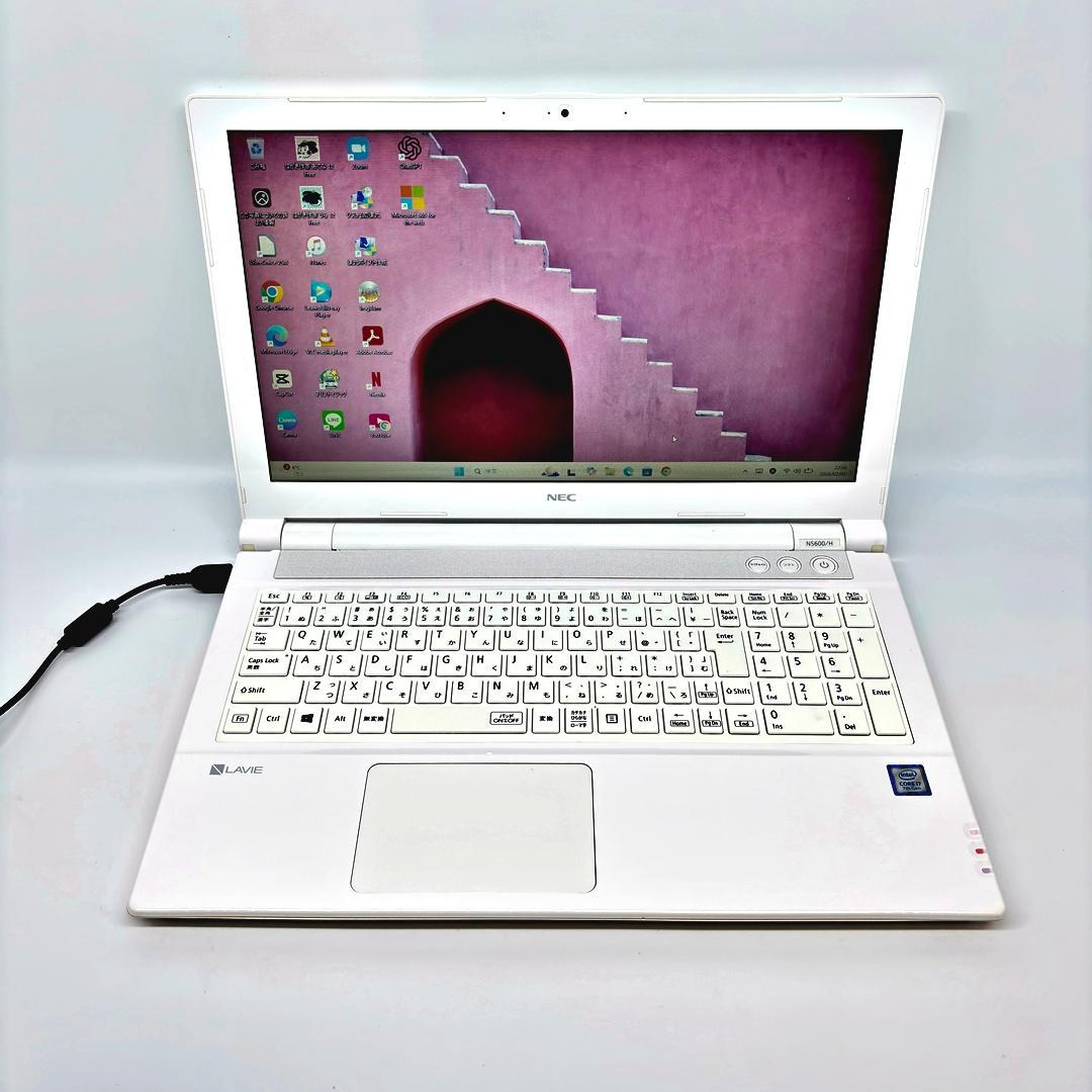 NECノートパソコン Win11 Corei7 新品SSD office A15