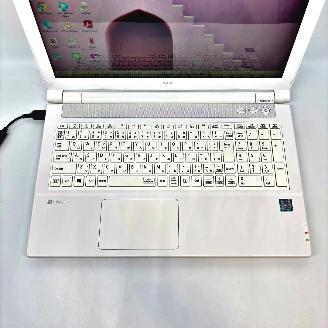 NECノートパソコン Win11 Corei7 新品SSD office A15