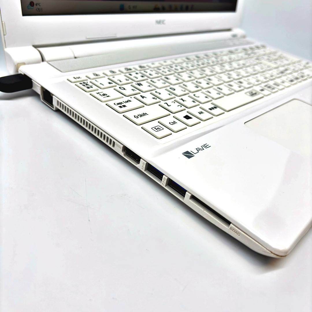 NECノートパソコン Win11 Corei7 新品SSD office A15