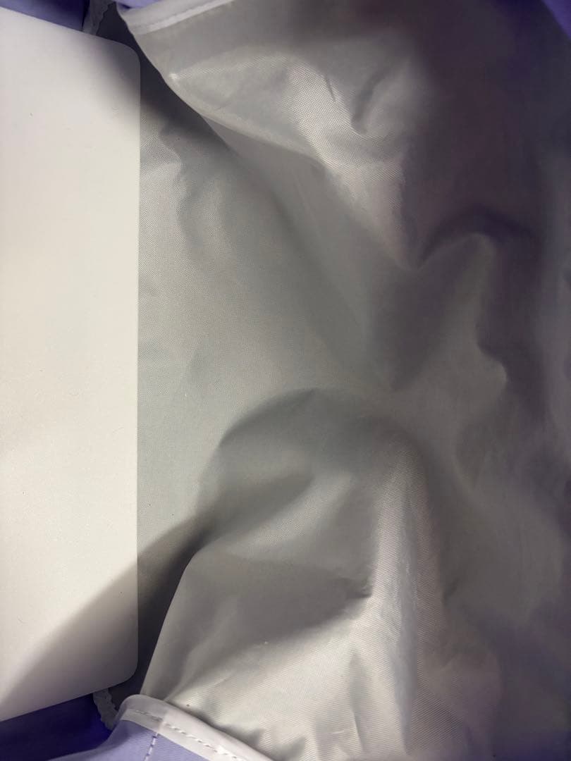 旧ワッペ　紫　キーホルダー付き