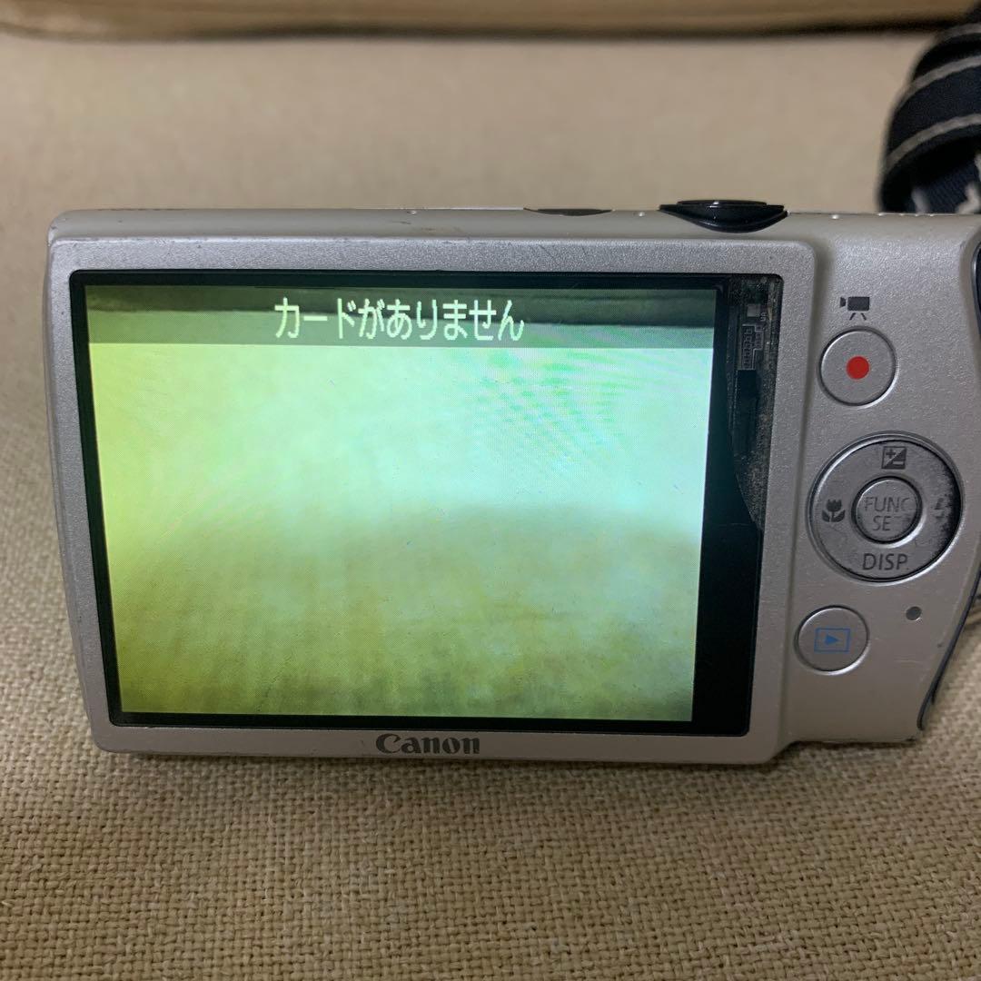 Canon IXY600F シルバー デジカメ　【エモ写真】