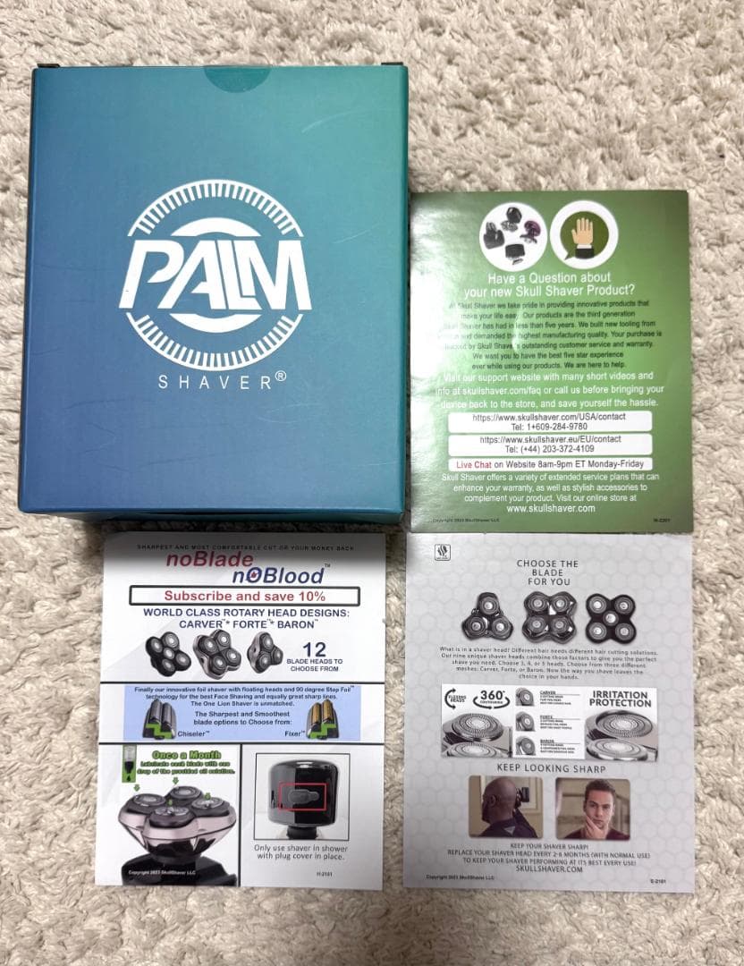 Skull Shaver スカルシェーバー PALM PRO MX5 シェーバー