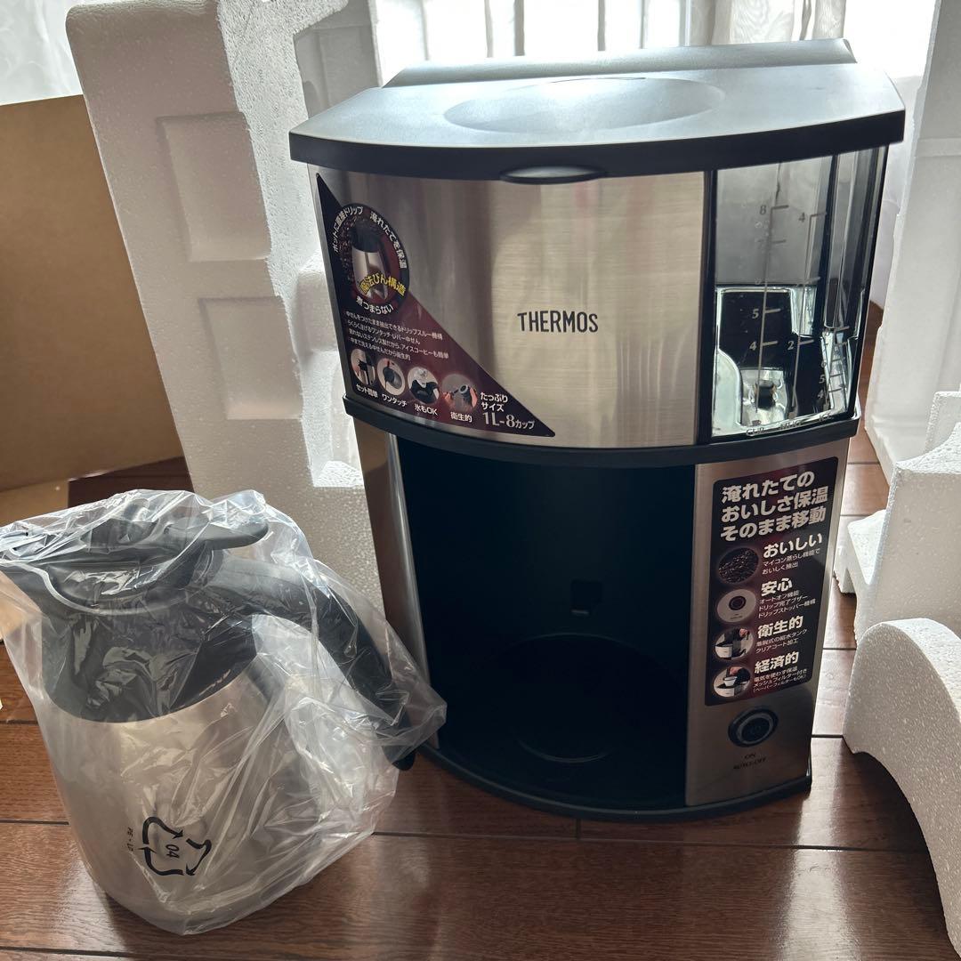 新品　THERMOS ECD-1000 コーヒーメーカー 1L