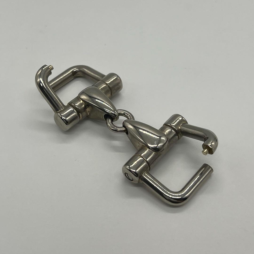 グッチ GUCCI ホースビット キーリング キーホルダー メタル オールド