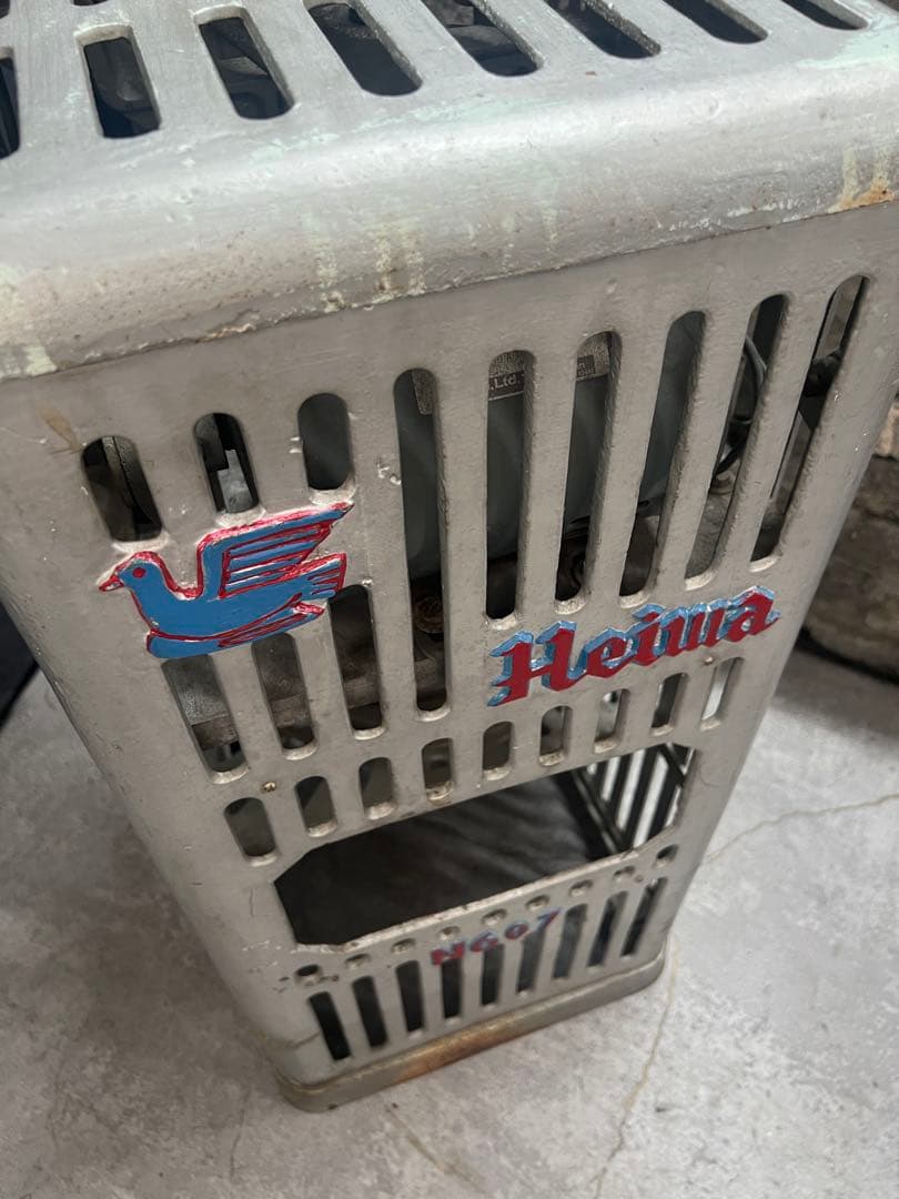 二*ヶ様 かき氷 機 実働 ヴィンテージ レトロ シャビー 刃 1枚付き