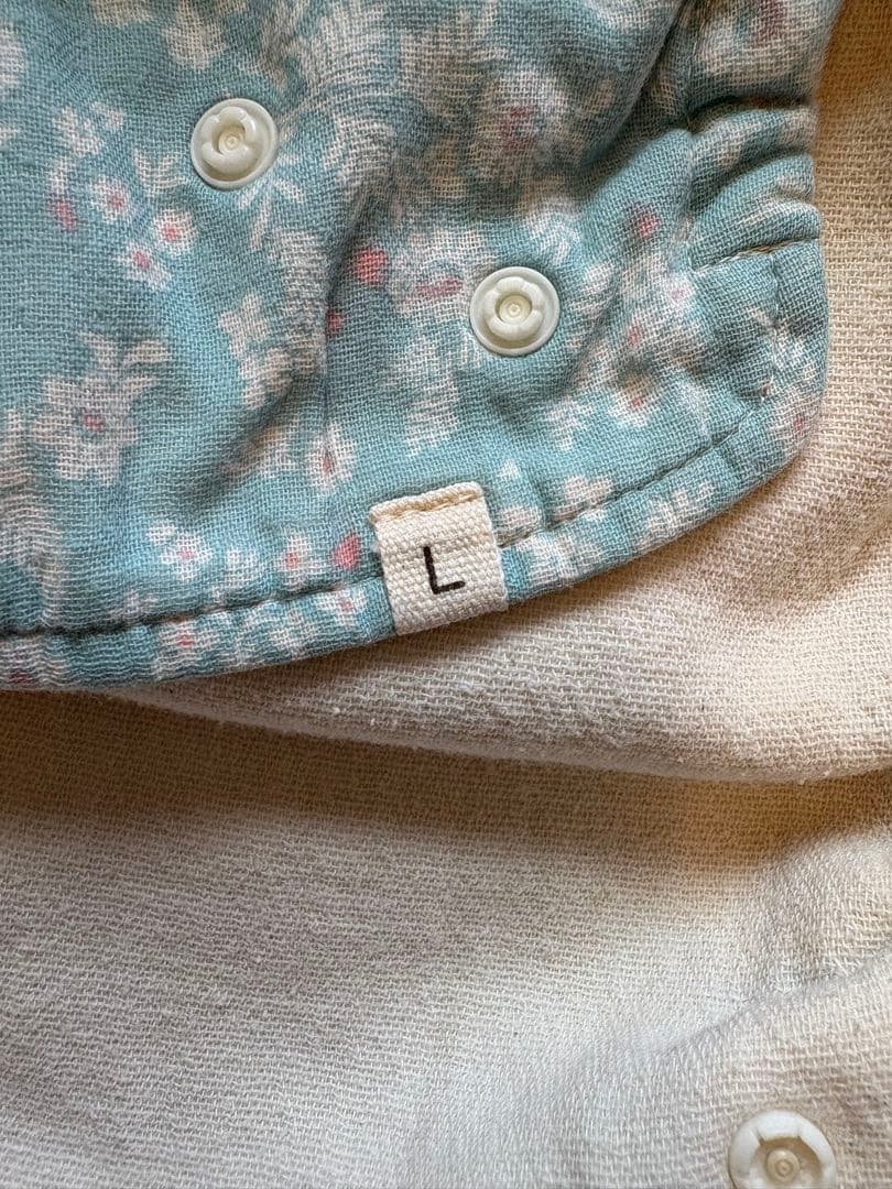 kucca 布おむつカバー Lサイズ 8枚セット