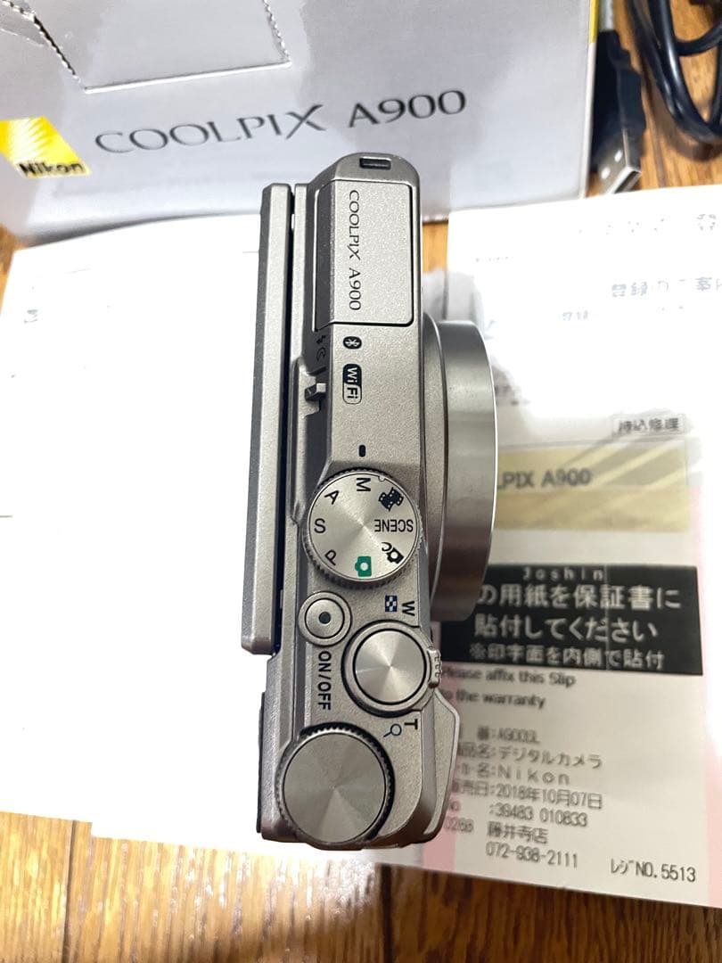 Nikon COOLPIX A900 シルバー　中古美品