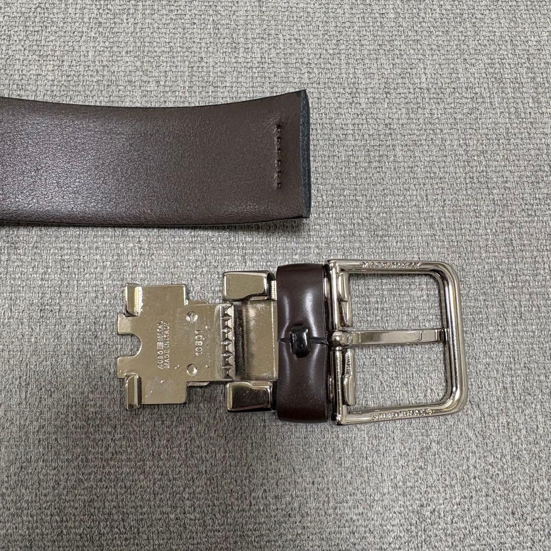 新品 LARDINI ラルディーニ ベルト ブラウン 90cm サイズ調整可能