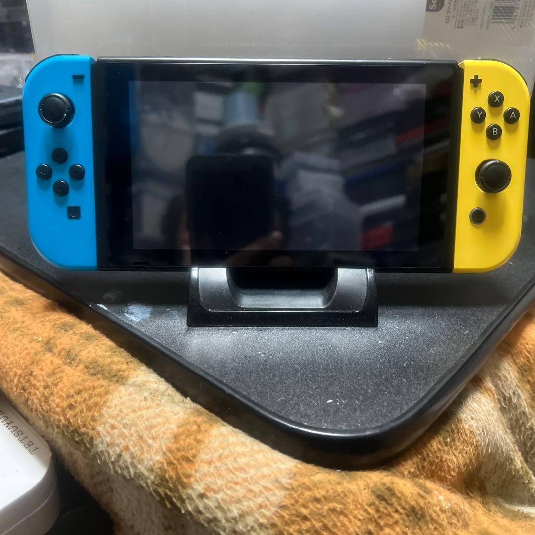Nintendo Switch 本体 青/黄(未確認の為ジャンク品)