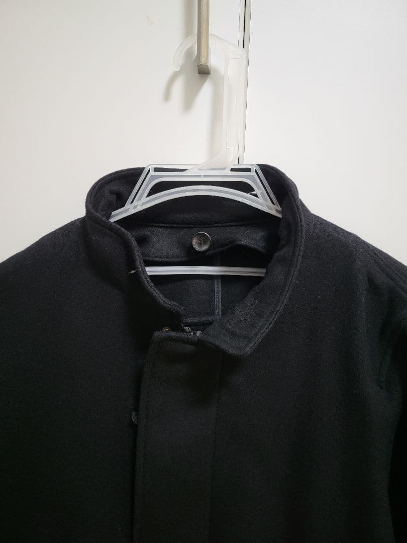 限定値下げTHE RERACS★ウール素材モッズコート　ブラック