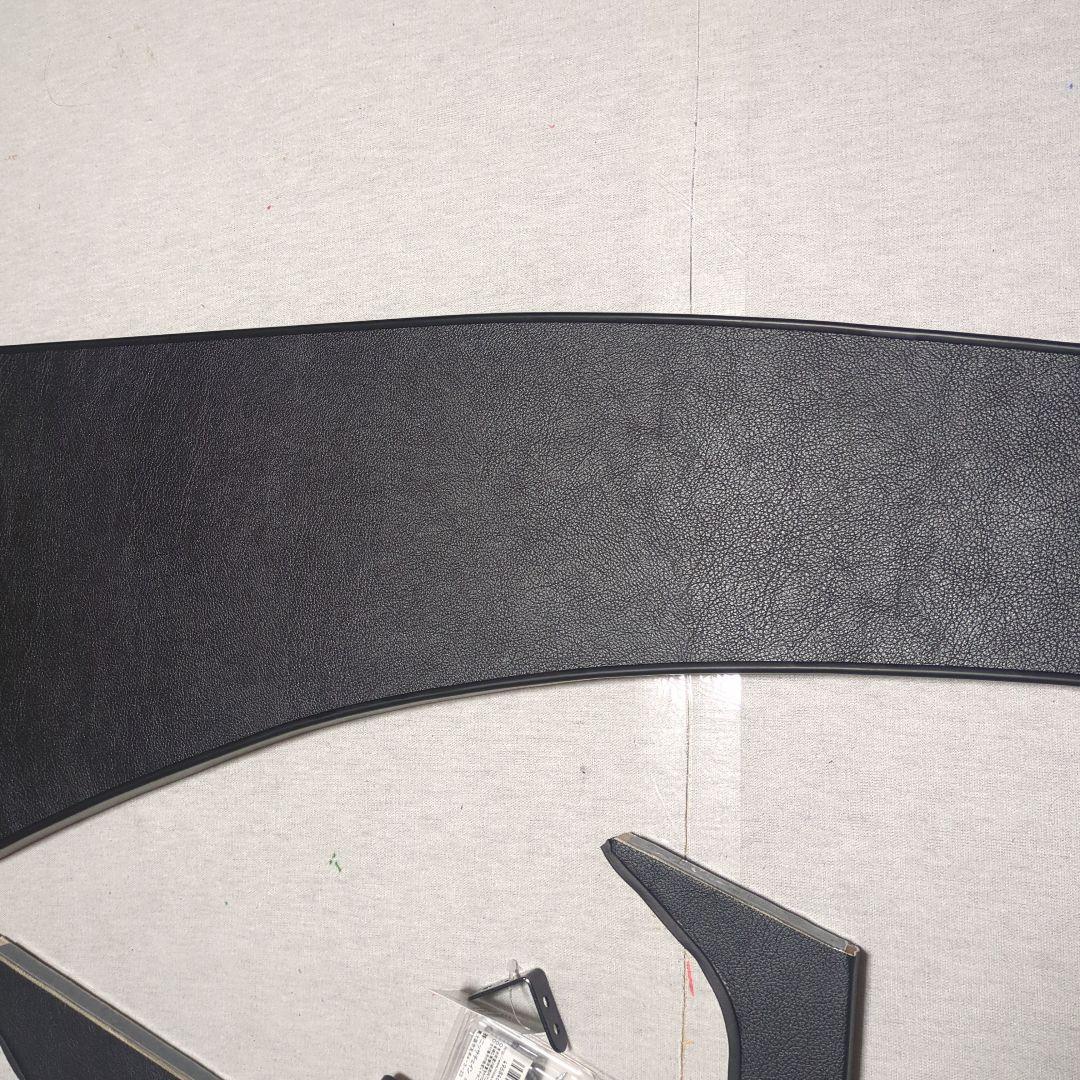 【スコッティー】07 フロントテーブル【ブラックレザー】