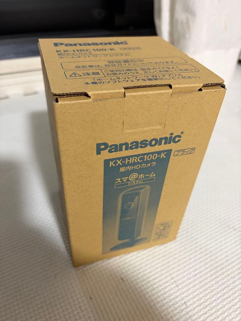 【新品】Panasonic KX-HRC100-K ブラック屋内HD防犯カメラ