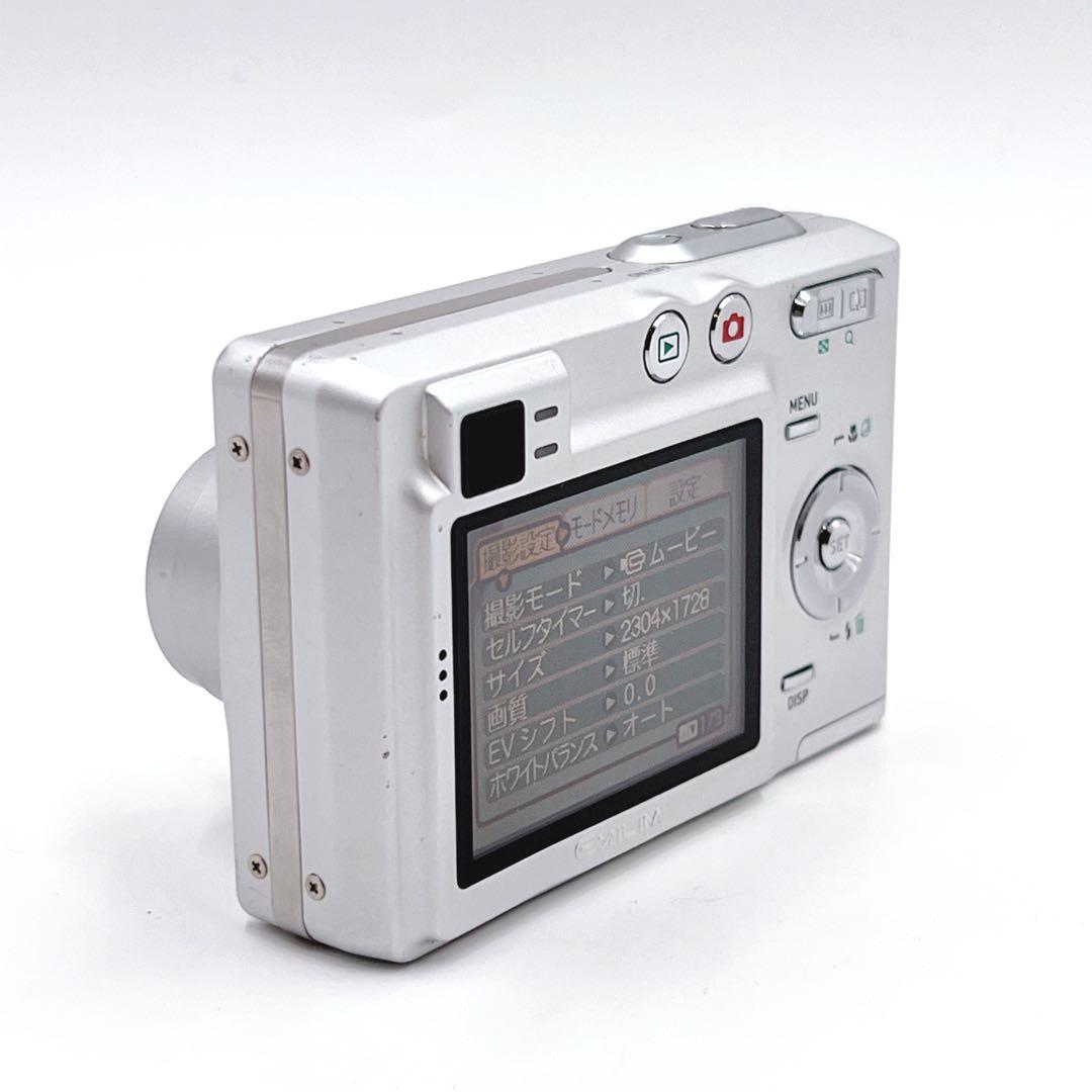 【美品】 CASIO EXILIM ZOOM EX-Z40 シルバー　コンデジ