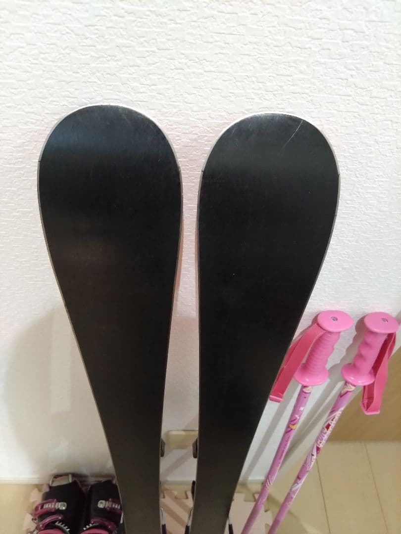 スキー板　110　ブーツ21cm　ストック　セット