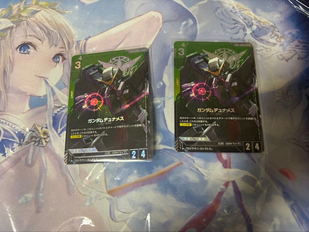 ガンダムカード　ガンダムデュナメス　パラレル　LR+