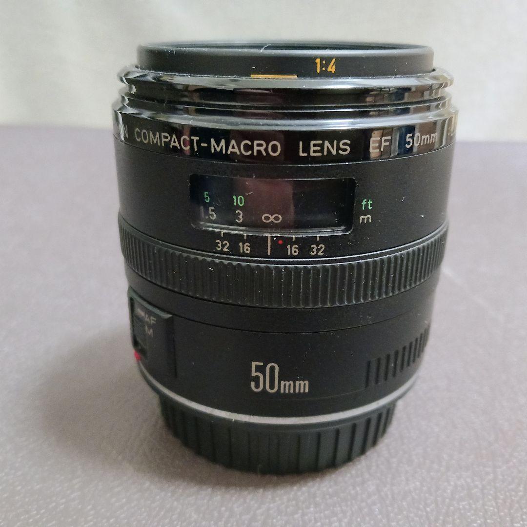 【光学超美品・試写有】Canon Compact-macro 50mm F2.5