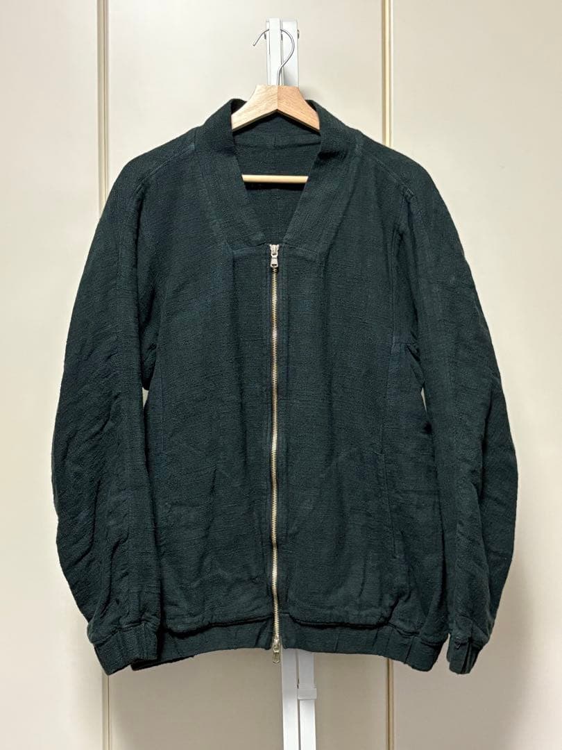 SNチャルカkalaコットンブルゾン[墨黒]