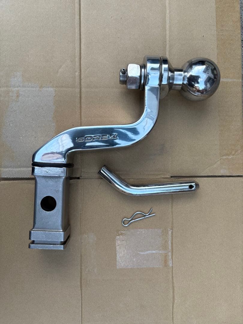 SOREX ヒッチメンバー トレーラー用ヒッチ、ボールマウント付き