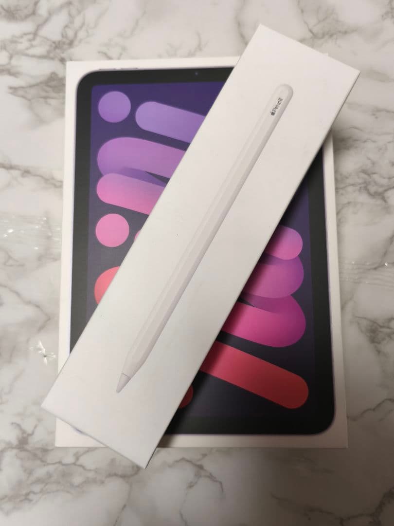 iPad mini6本体 256GB パープル + Apple Pencil
