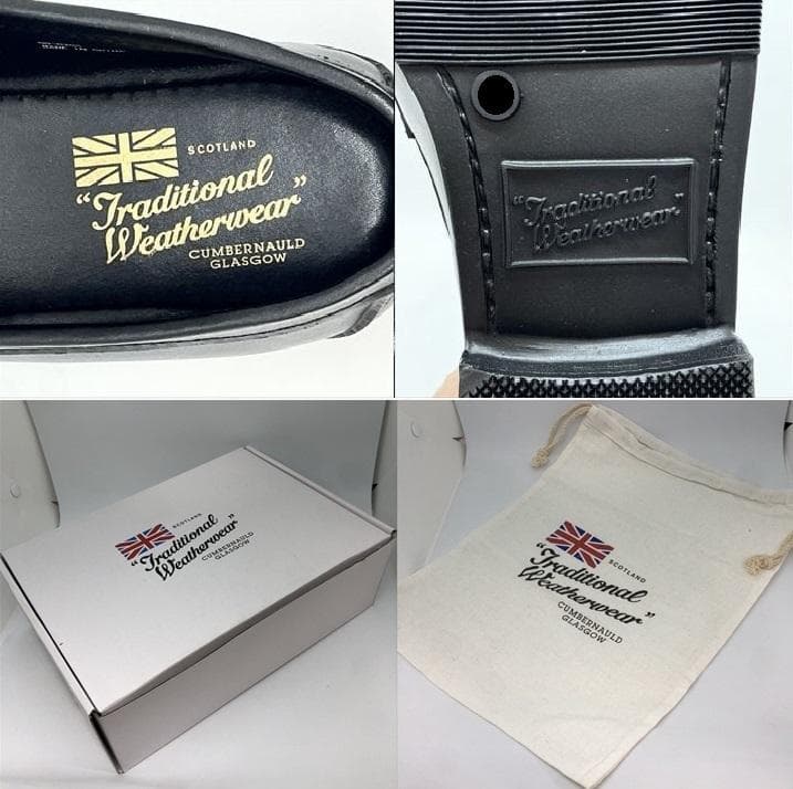 トラディショナルウェザーウェア ローファー レインシューズ 36(190)
