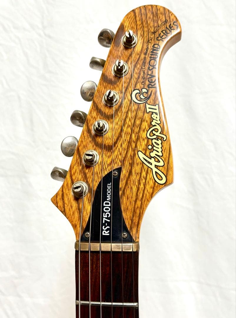 【新品弦張替済】Aria Pro Ⅱ エレキギター RS-750D ヴィンテージ