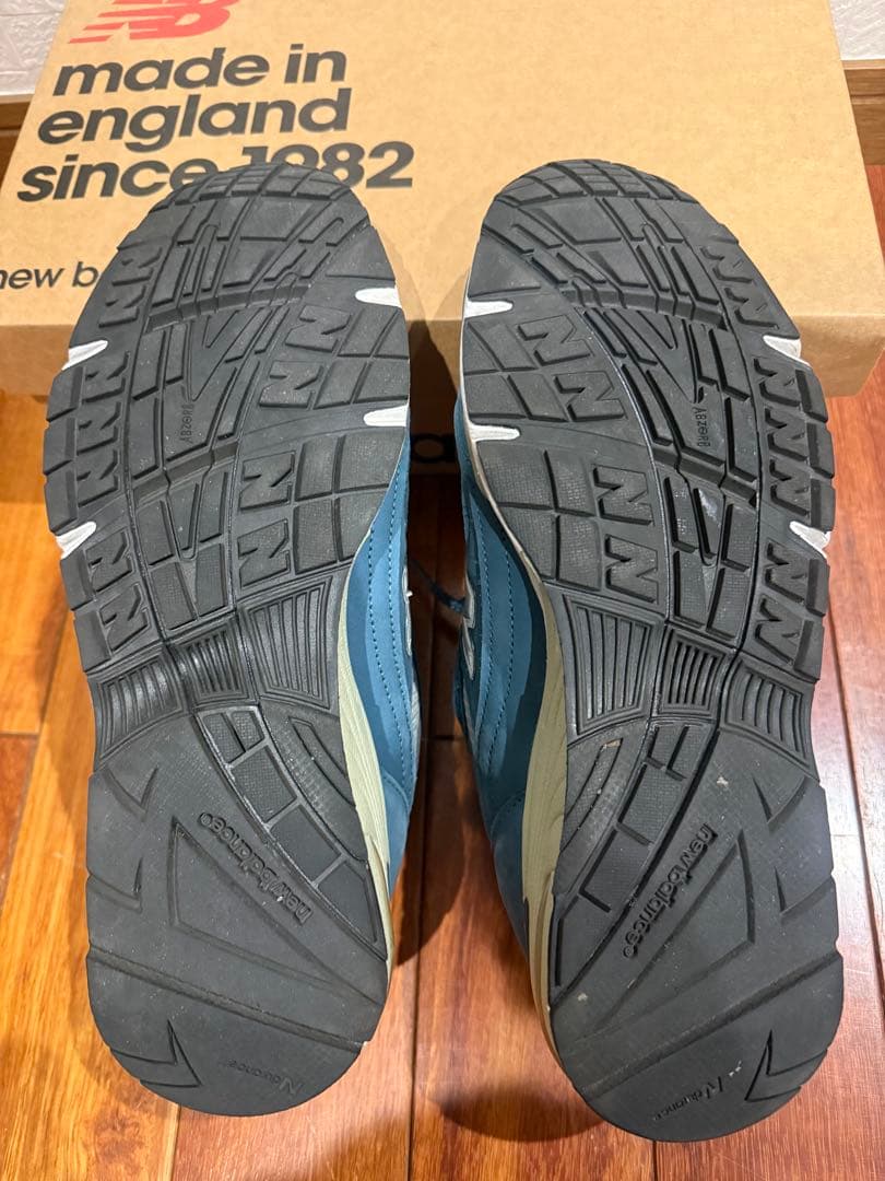 New Balance 991 スニーカー ブルー/グレー