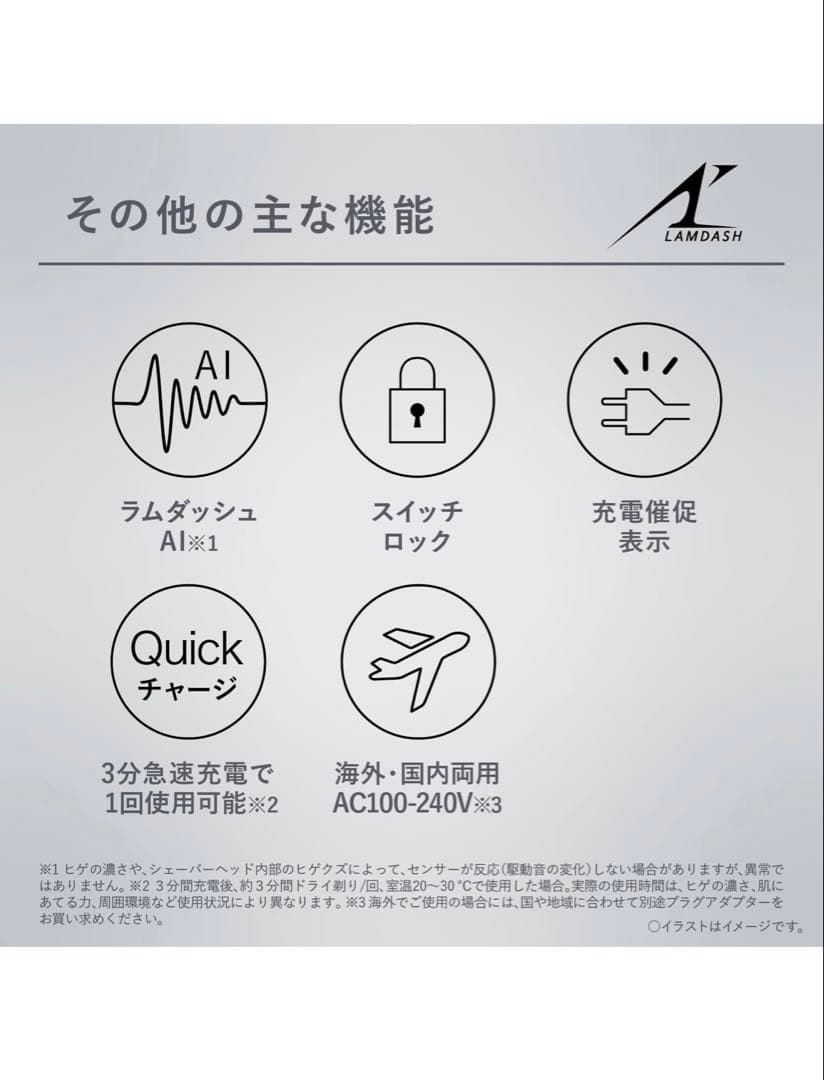 Panasonic ES-LT6Cシェーバー