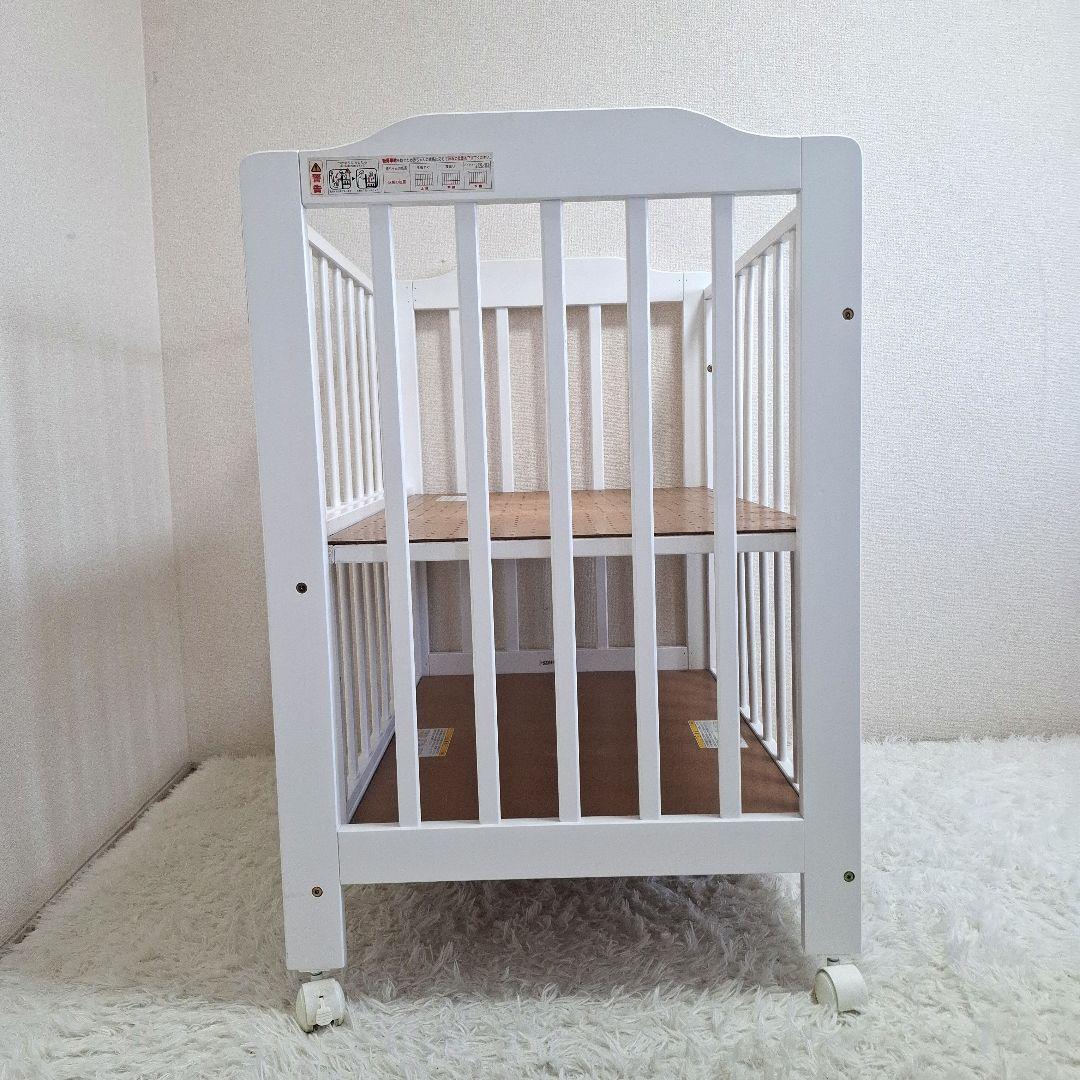 【全国一律送料無料】KATOJI 木製 ミニタッチベビーベッド ホワイト