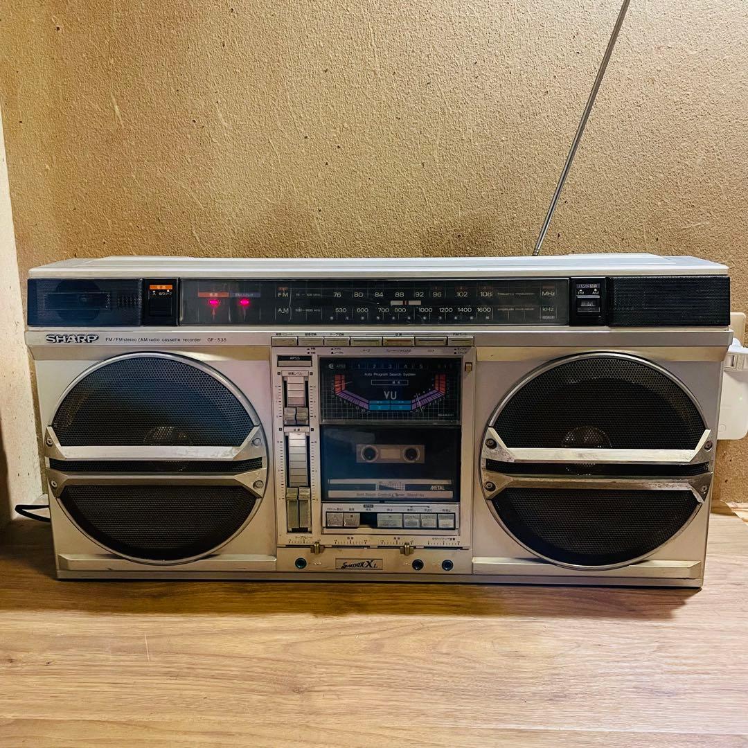 SHARP シャープ GF-535 THE SEARCHER-XL ラジカセ