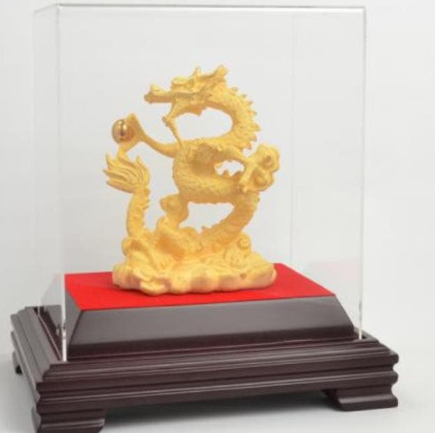 【改運】進宝龍　（風水の龍、龍の置物）【送料無料】